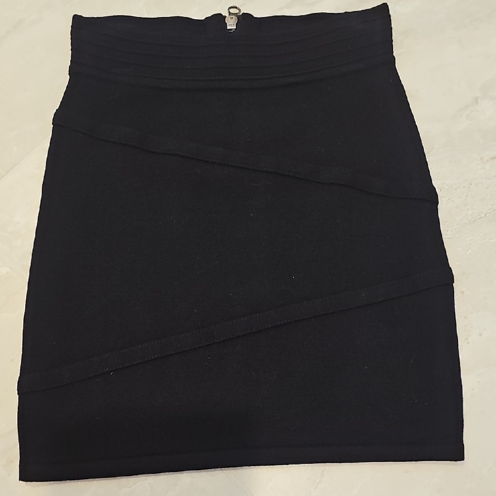 bebe Black Pencil Skirt